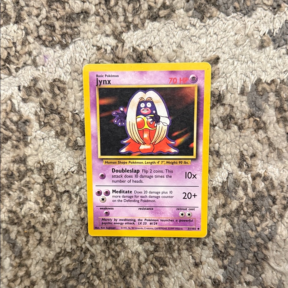 Jynx Pokémon Card